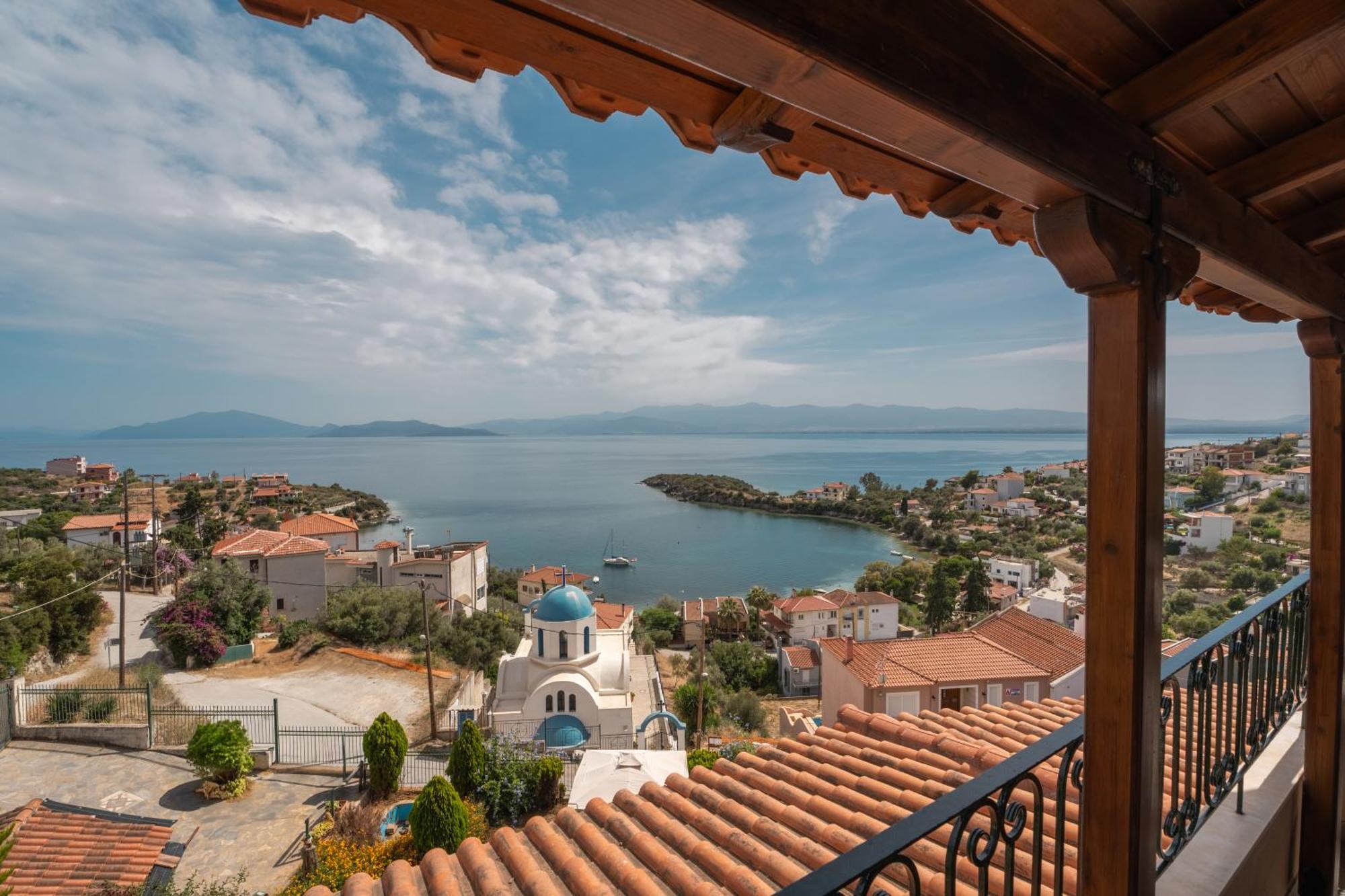 Villa Persephone'S Dream View Marathos  Exterior foto