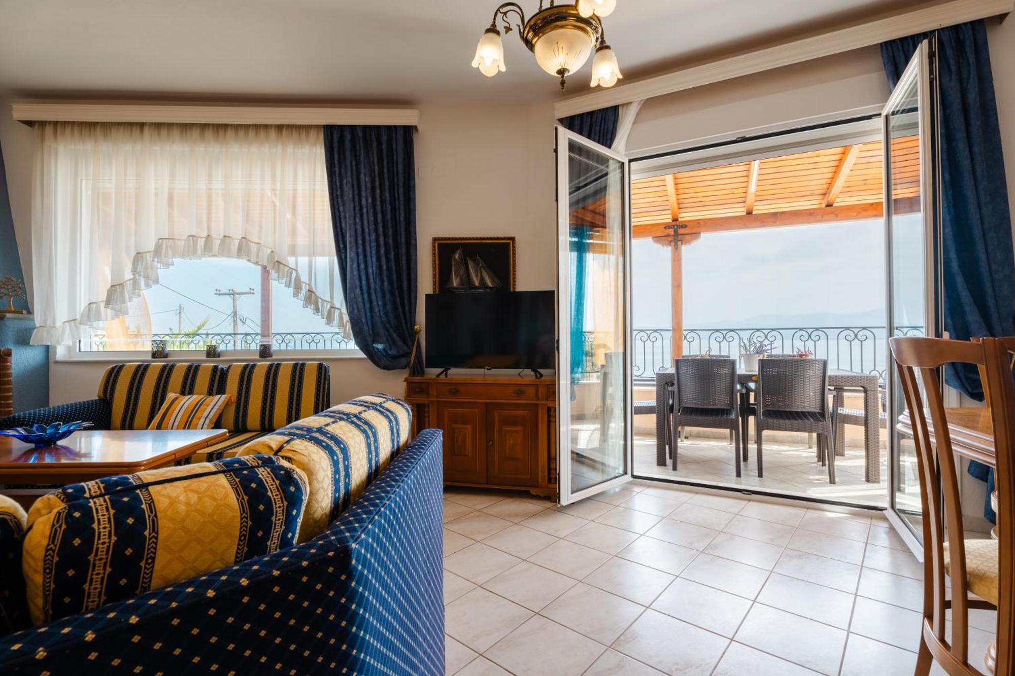 Villa Persephone'S Dream View Marathos  Exterior foto