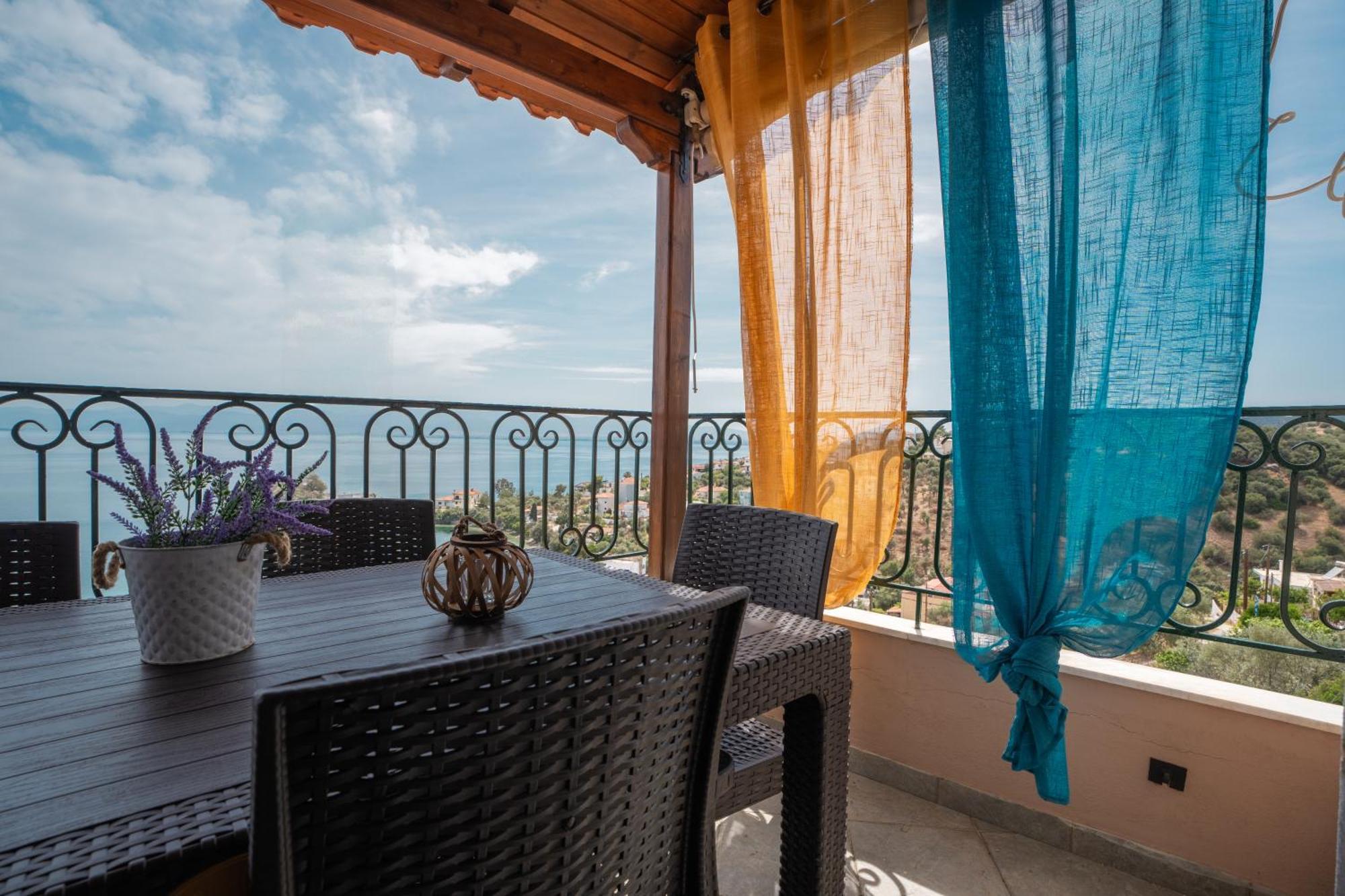 Villa Persephone'S Dream View Marathos  Exterior foto